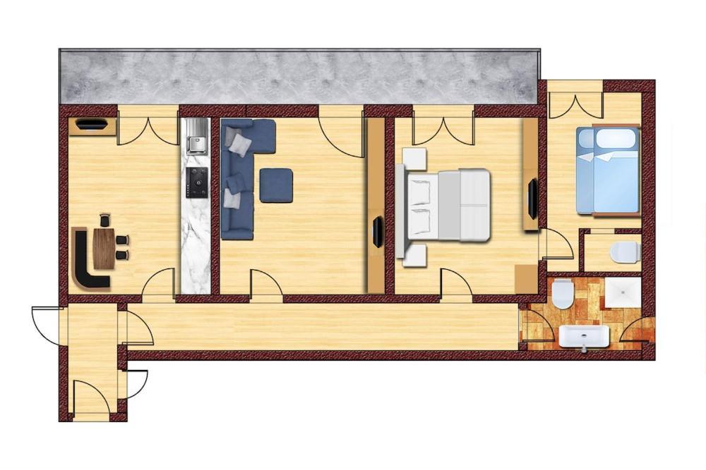 Appartement Fiel Sankt Gallenkirch Exteriér fotografie